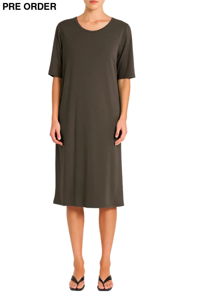 PLAZA DRESS F673004 8 / LEATHER DRESS