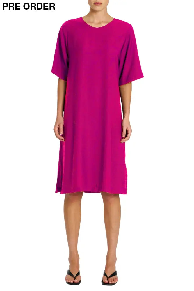 PLAZA DRESS - F673004 8 / MAGENTA DRESS