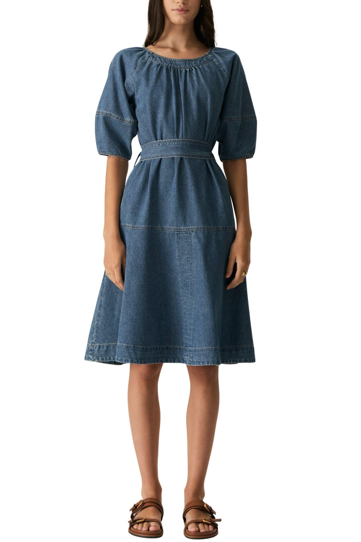POL CLOTHING DRESS 8 / LIGHT-WASH CARSEN DRESS - PP5554