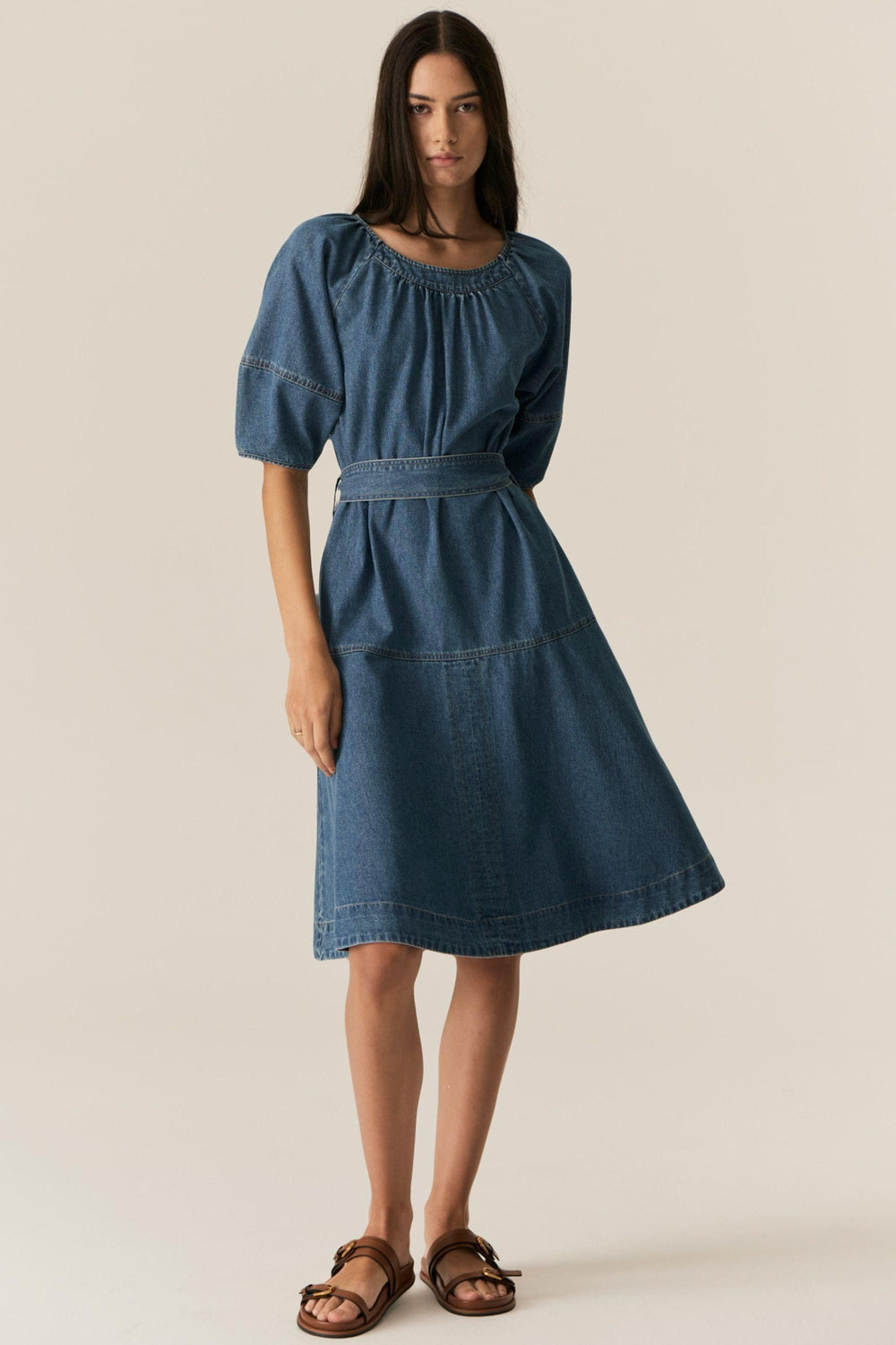 POL CLOTHING DRESS CARSEN DRESS - PP5554