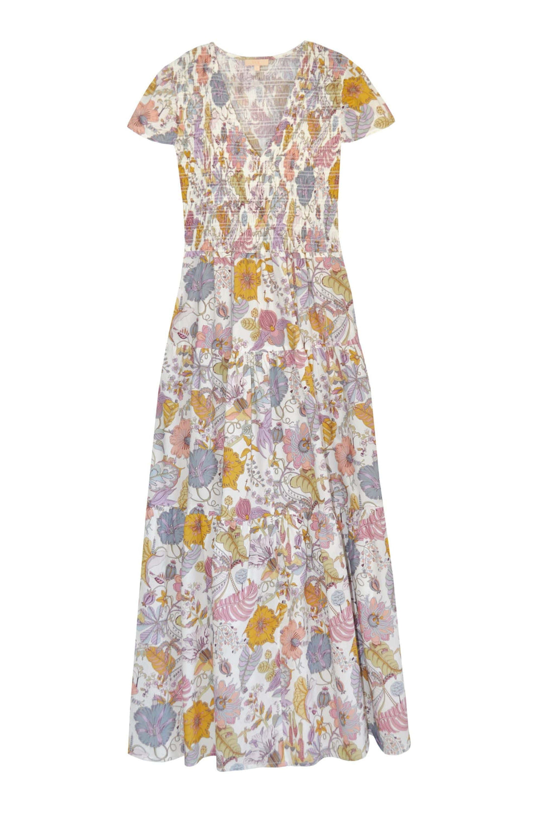 POL CLOTHING DRESS MARLA SHIRRED DRESS - PP5570A