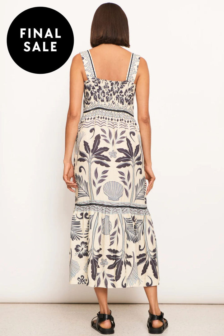 POL CLOTHING DRESS PARADISE TIER DRESS - PP5072