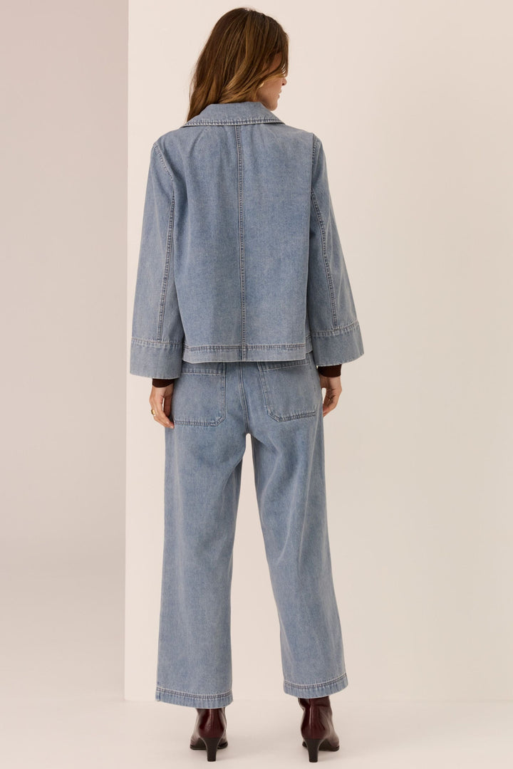POL CLOTHING JACKET ANDIE DENIM JACKET - PP5751