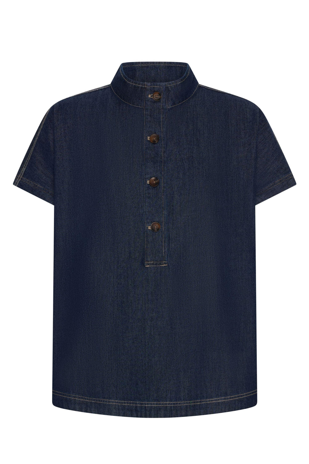 POL CLOTHING SHIRT 8 / DENIM ANISE SHIRT - PP5868