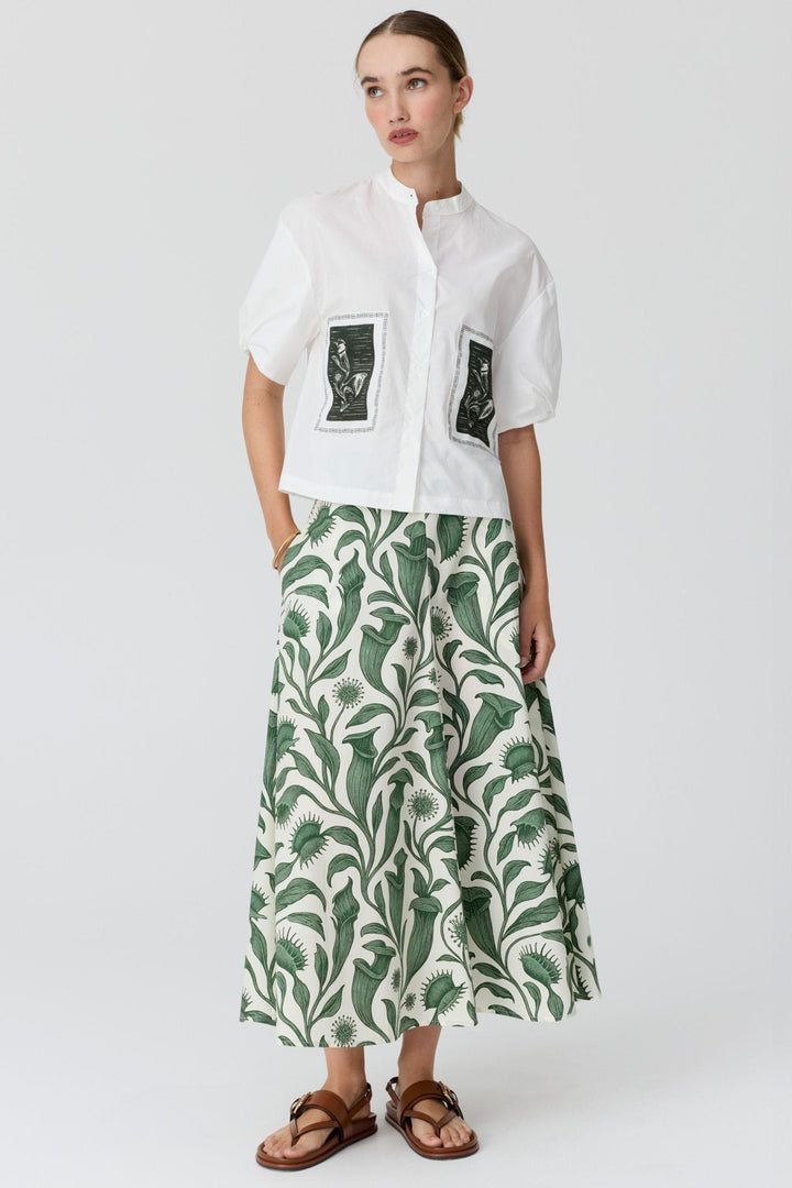 POL CLOTHING SKIRT BOTANICA SKIRT - PP5952