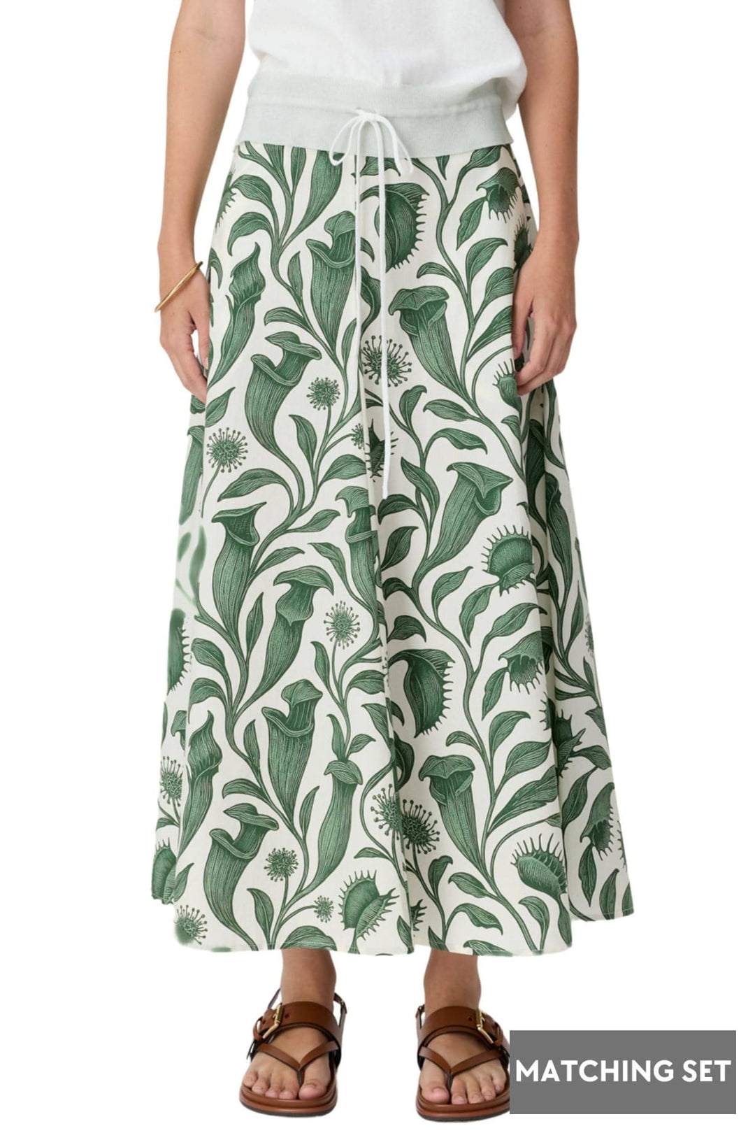 POL CLOTHING SKIRT BOTANICA SKIRT - PP5952