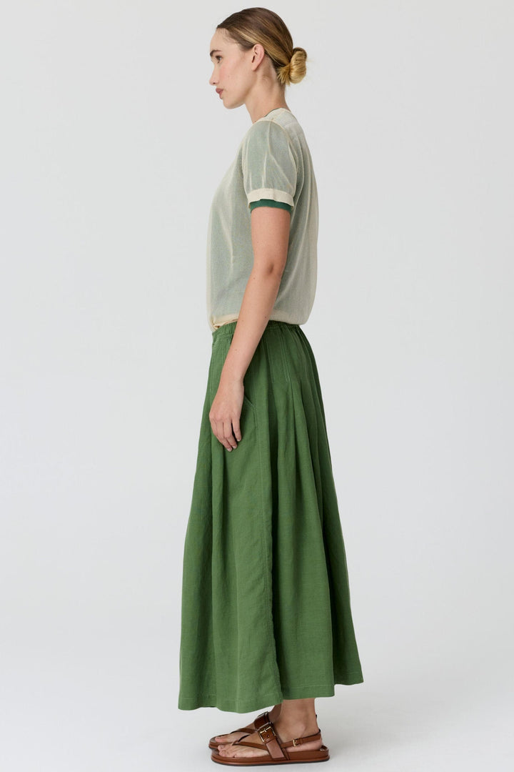 POL CLOTHING SKIRT FRANKIE PLEAT SKIRT - PP5871