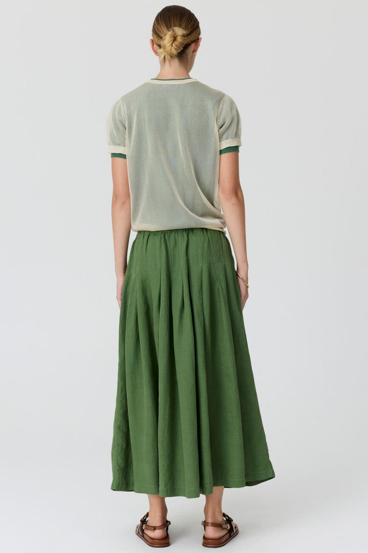 POL CLOTHING SKIRT FRANKIE PLEAT SKIRT - PP5871