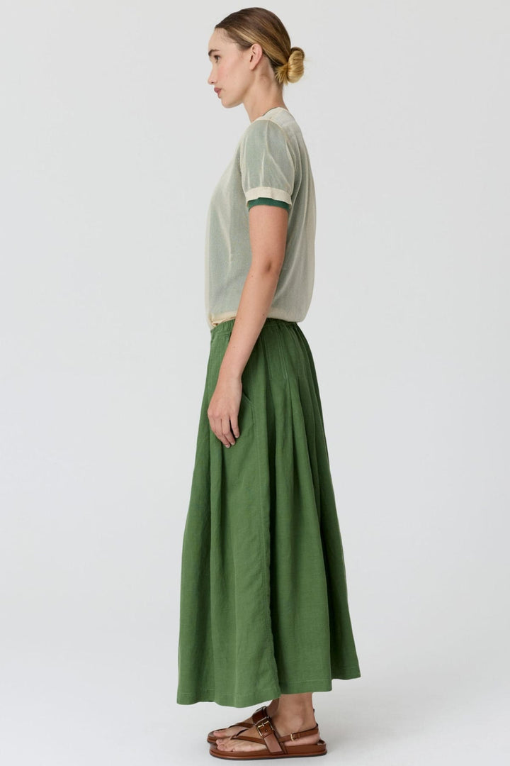 POL CLOTHING SKIRT FRANKIE PLEAT SKIRT - PP5871