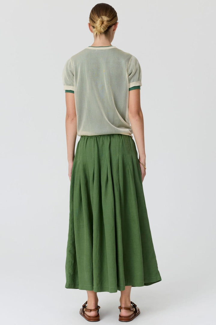 POL CLOTHING SKIRT FRANKIE PLEAT SKIRT - PP5871