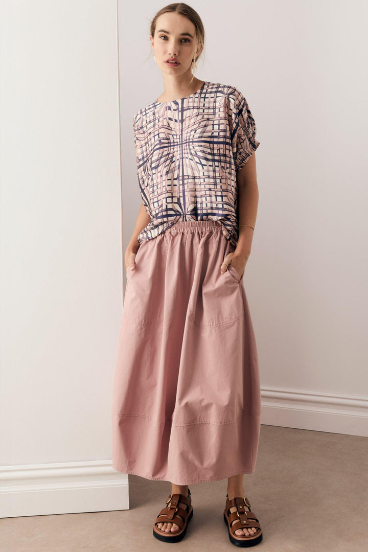 POL CLOTHING TOP LATTICE TOP - PP5974