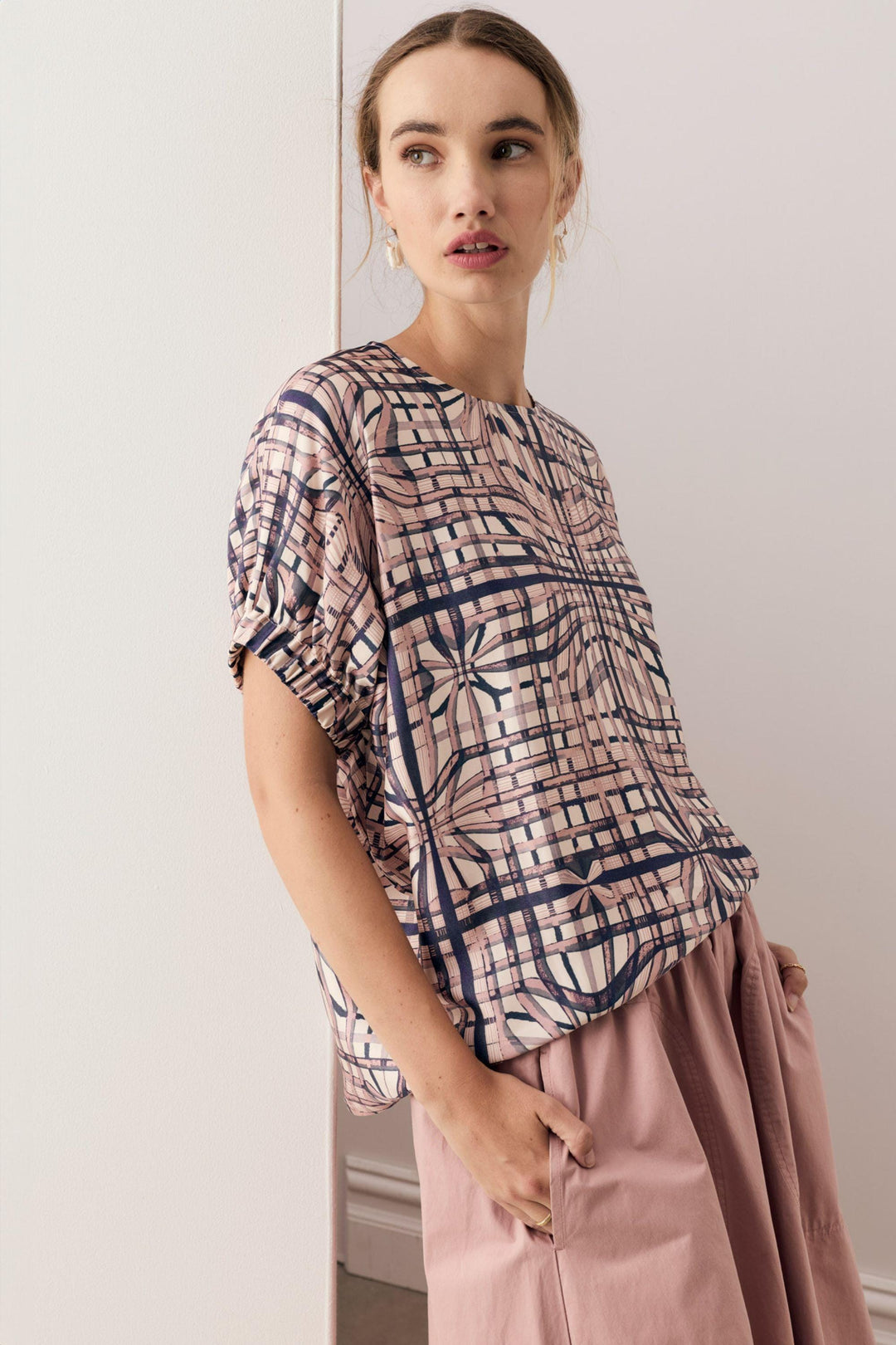POL CLOTHING TOP LATTICE TOP - PP5974
