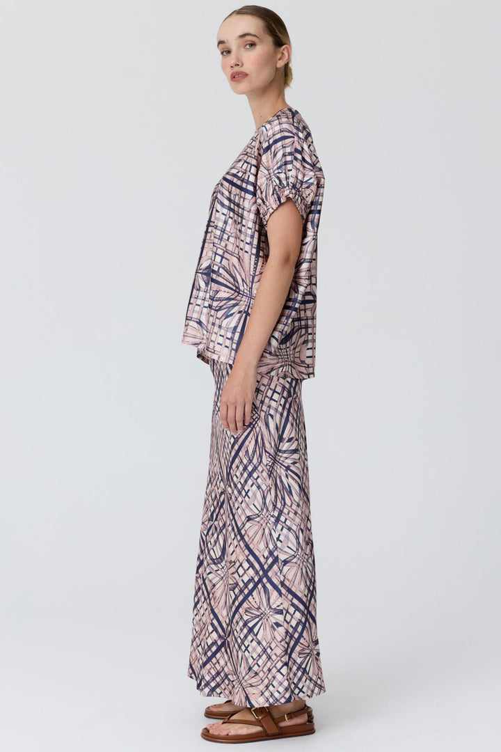 POL CLOTHING TOP LATTICE TOP - PP5974