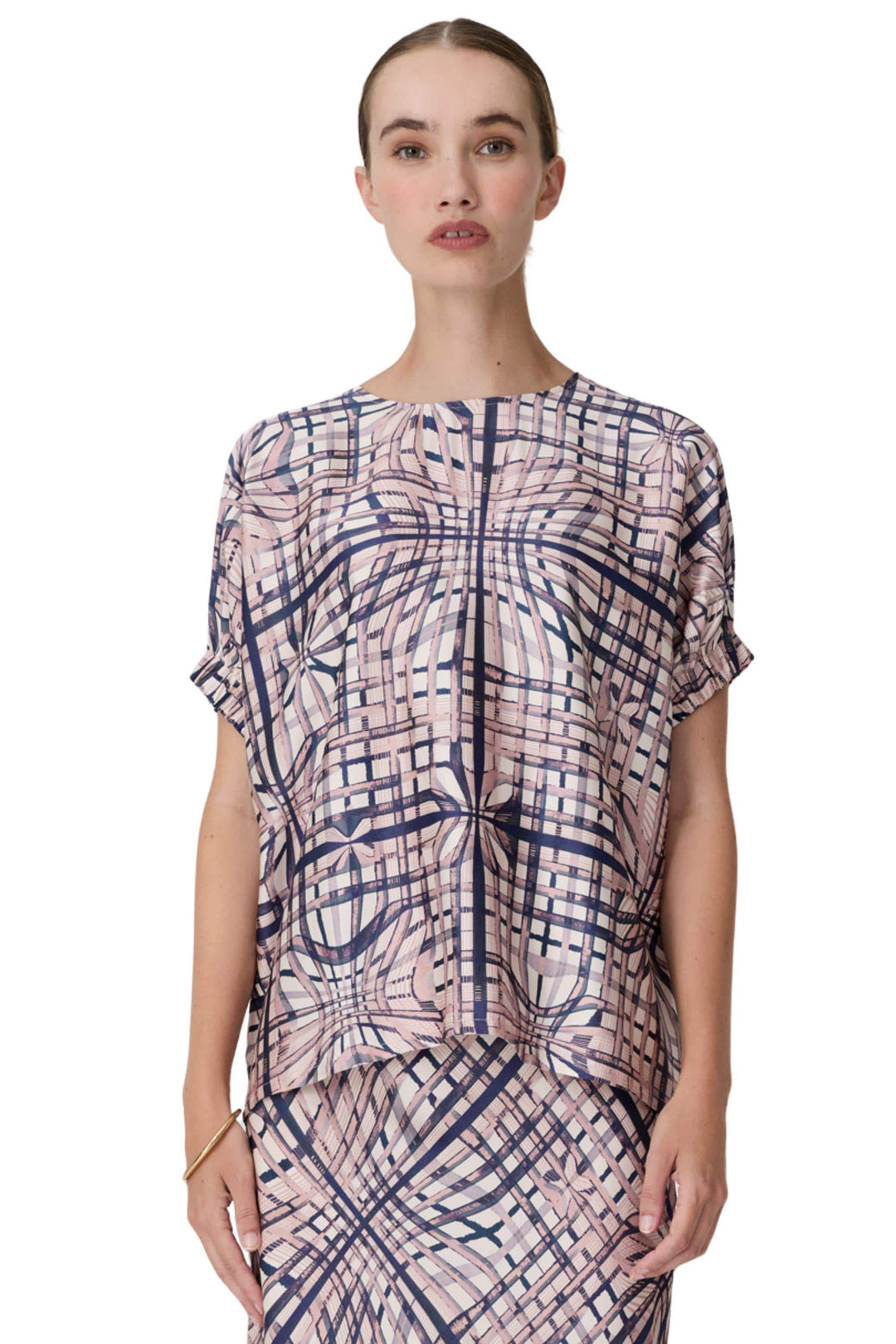 POL CLOTHING TOP LATTICE TOP - PP5974