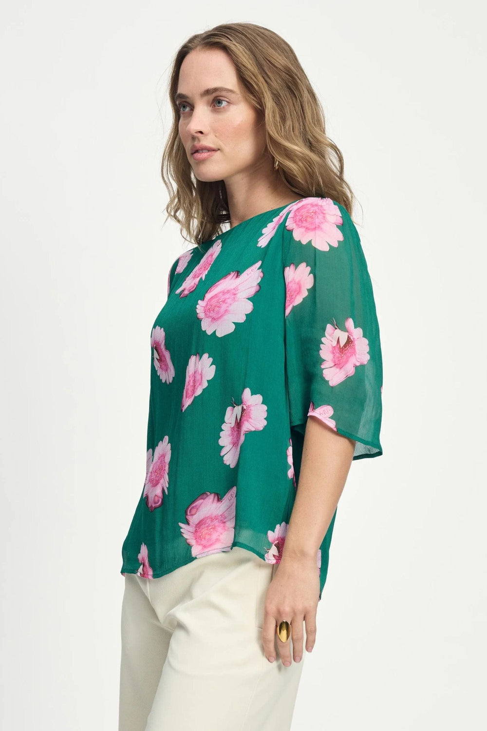 POM BLOUSE MEADOW FLOWERS BLOUSE - SP9076