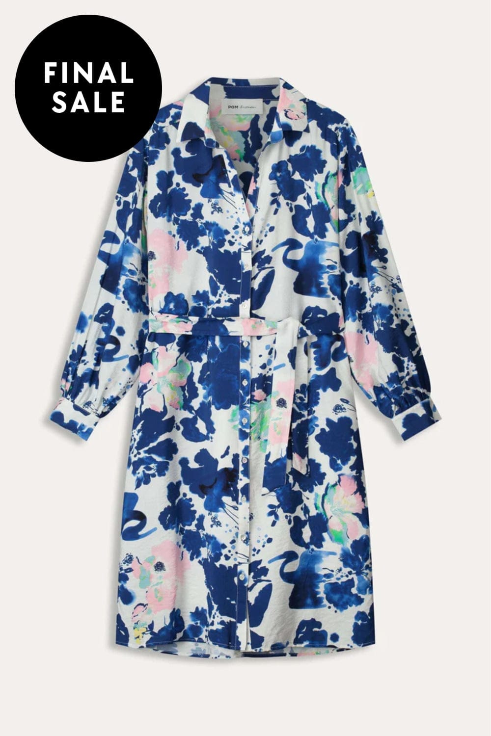POM DRESS CRANE BIRDS DRESS - SP7761