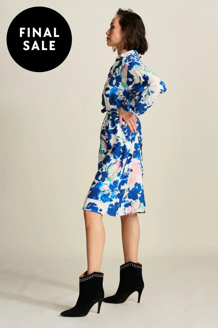 POM DRESS CRANE BIRDS DRESS - SP7761