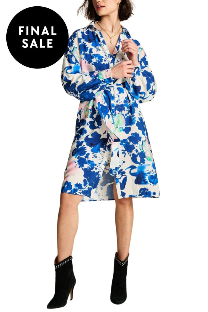 POM DRESS CRANE BIRDS DRESS - SP7761