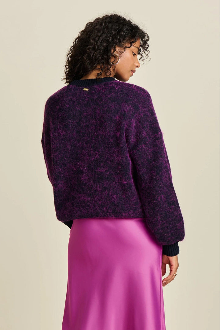POM JUMPER FEATHERS MIDNIGHT PULLOVER - SP7992