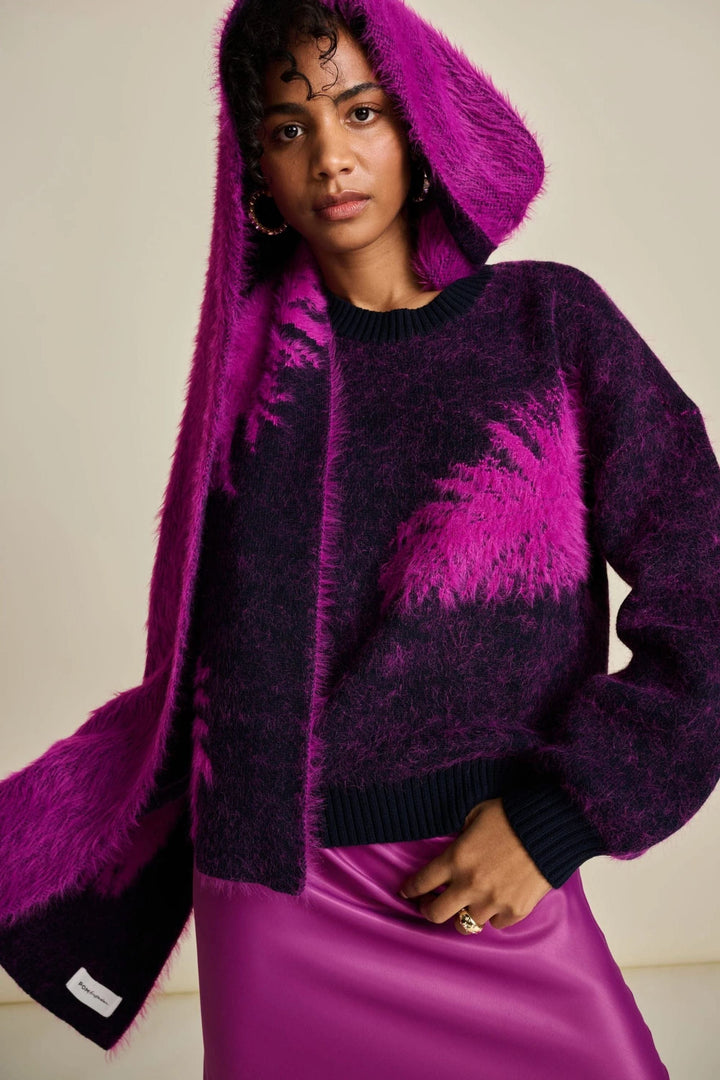 POM JUMPER FEATHERS MIDNIGHT PULLOVER - SP7992