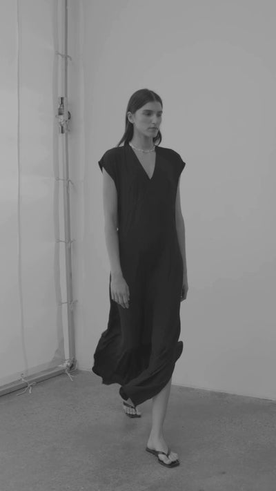 MAXI SLICE DRESS - F673383