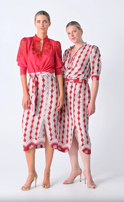 OLEANDER COTTON SILK BLOUSE - OW21821