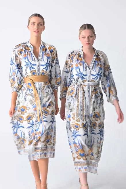 CARMEN SILK COTTON DRESS - OW42026