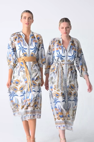 CARMEN SILK COTTON DRESS - OW42026