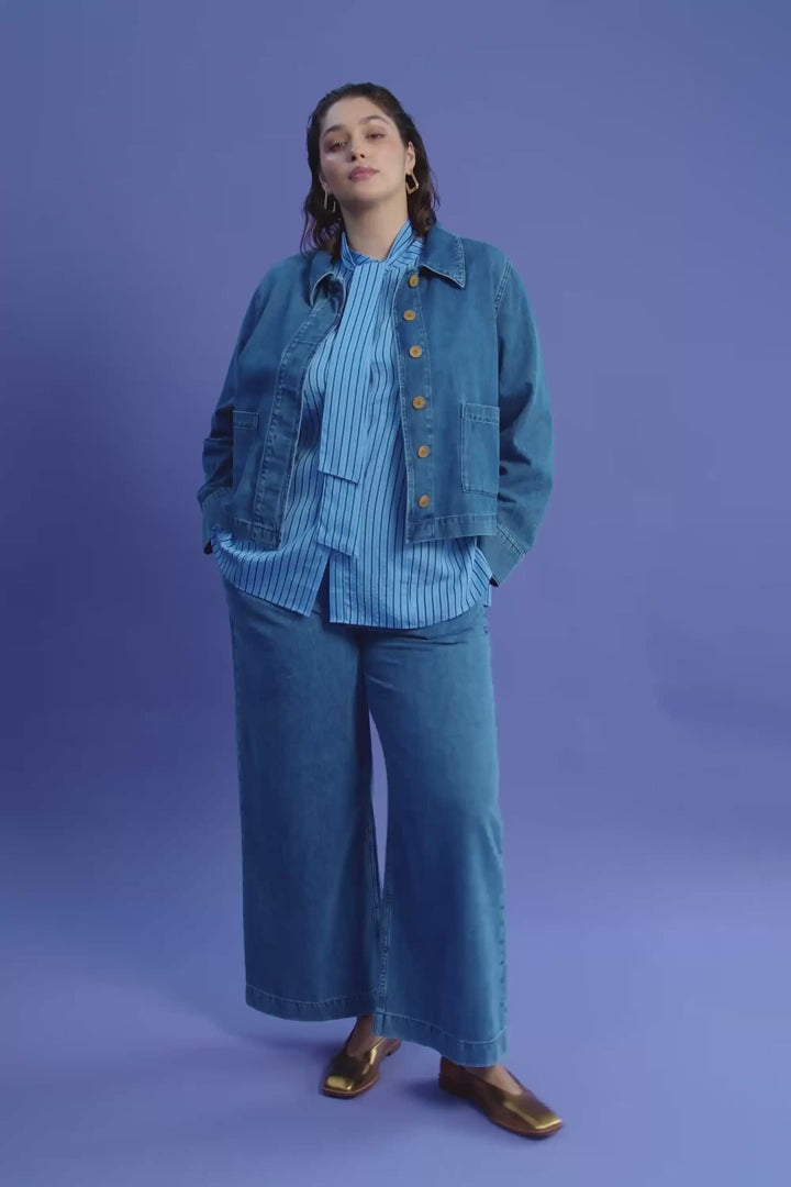 MARN DENIM JACKET - A0918