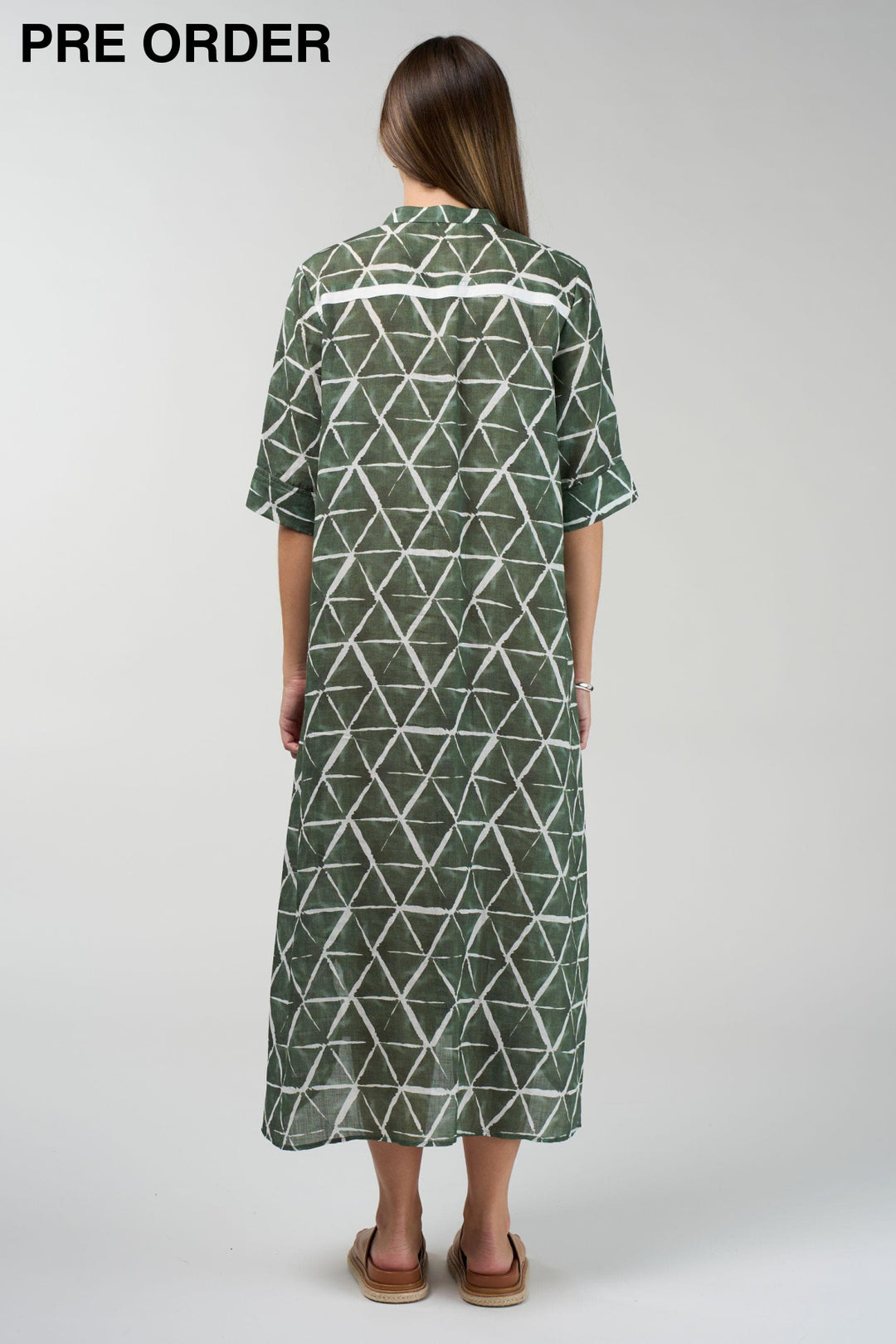 MADLY SWEETLY DRESS PRISM SHIRT DRESS - MS1910P