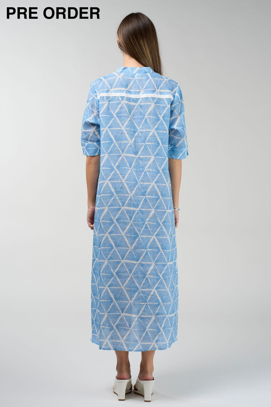 MADLY SWEETLY DRESS PRISM SHIRT DRESS - MS1910P