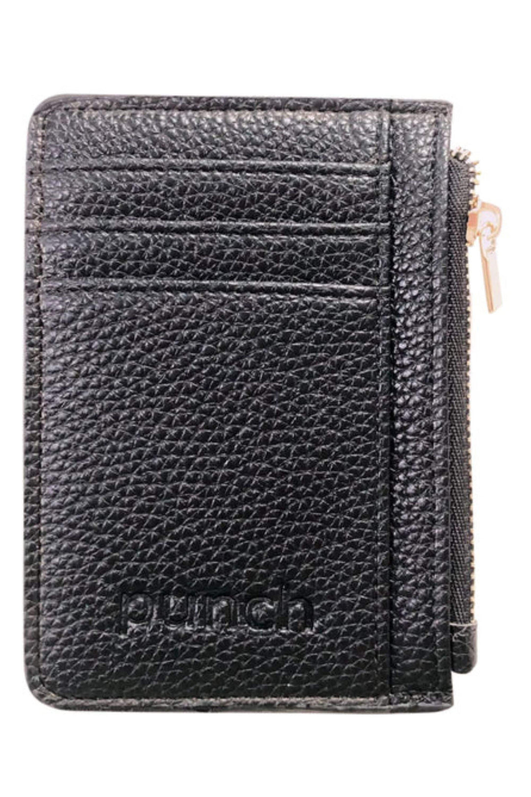 PUNCH WALLET-PURSE BLACK SIENNA CARD HOLDER