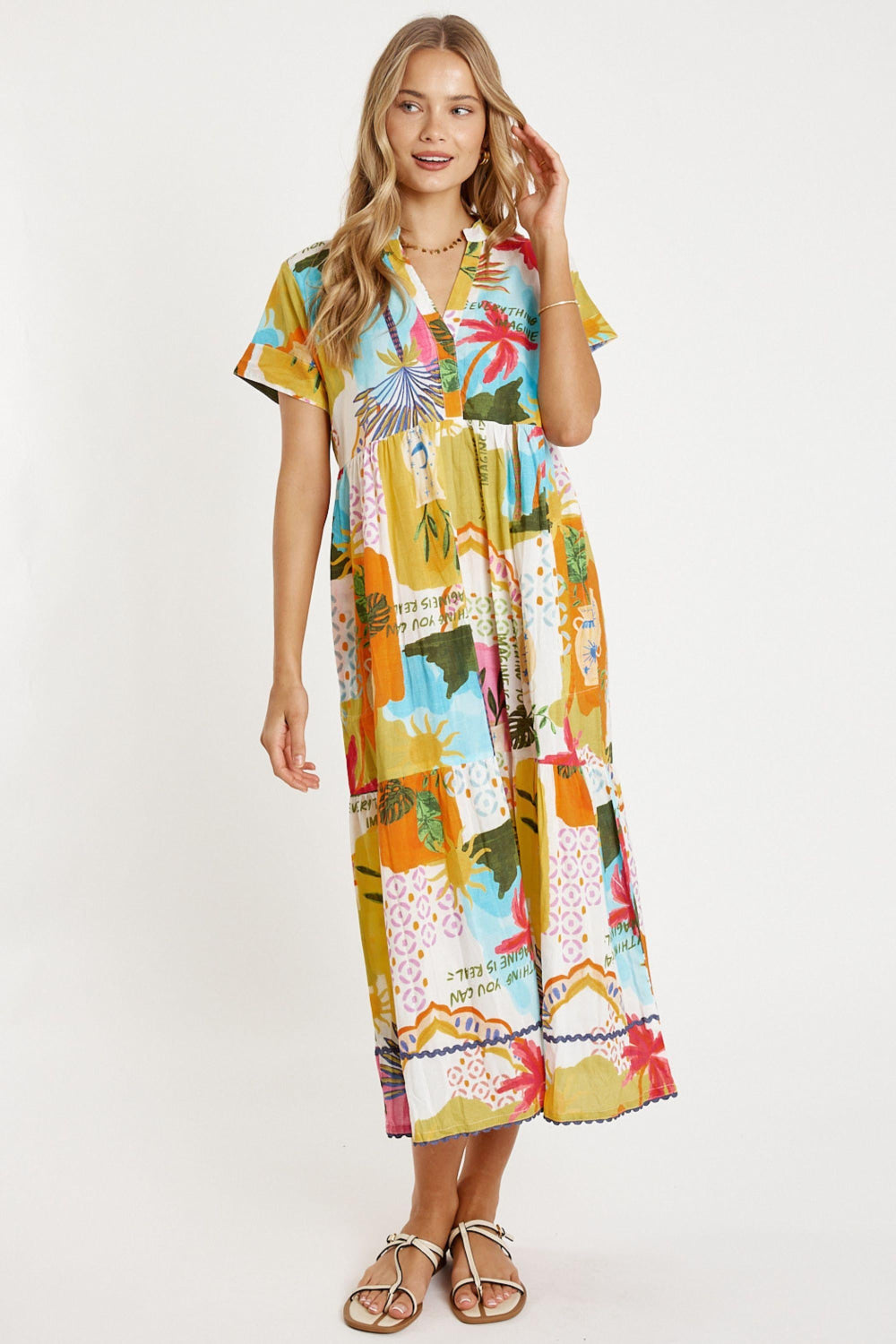 RAYNA MIDI DRESS