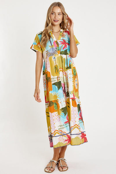 RAYNA MIDI DRESS