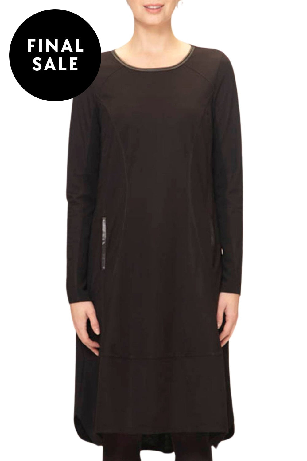 REVOLVE DRESS - 9142BR XS / BLACK DRESS