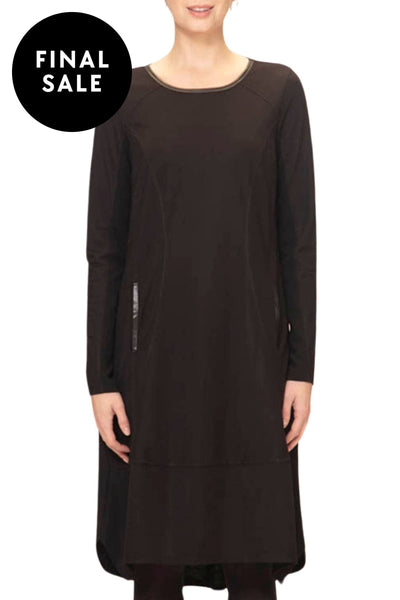 REVOLVE DRESS - 9142BR XS / BLACK DRESS