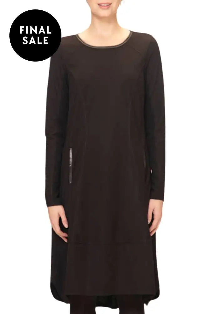 REVOLVE DRESS - 9142BR XS / BLACK DRESS