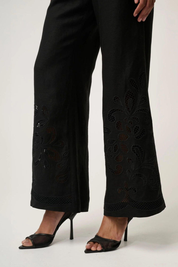 ONCE WAS PANTS RHEA EMBROIDERED PANT - OW32102