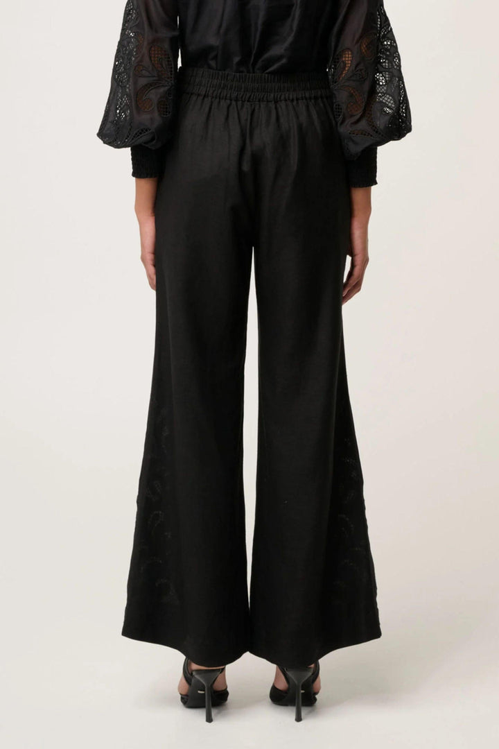 ONCE WAS PANTS RHEA EMBROIDERED PANT - OW32102
