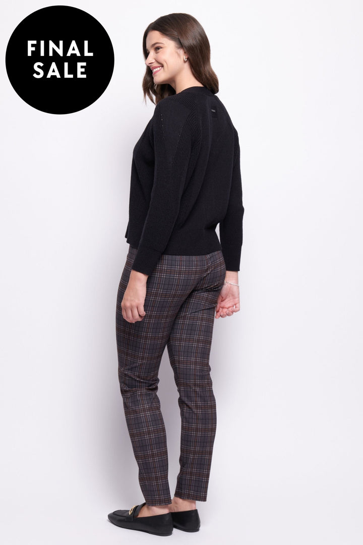 FOIL CARDIGAN RIB CARDIGAN - FO8040