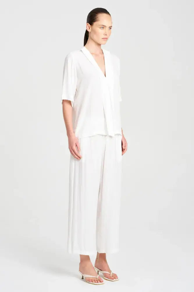 RIBBON EDGE PLAZA - F678567 BLOUSE