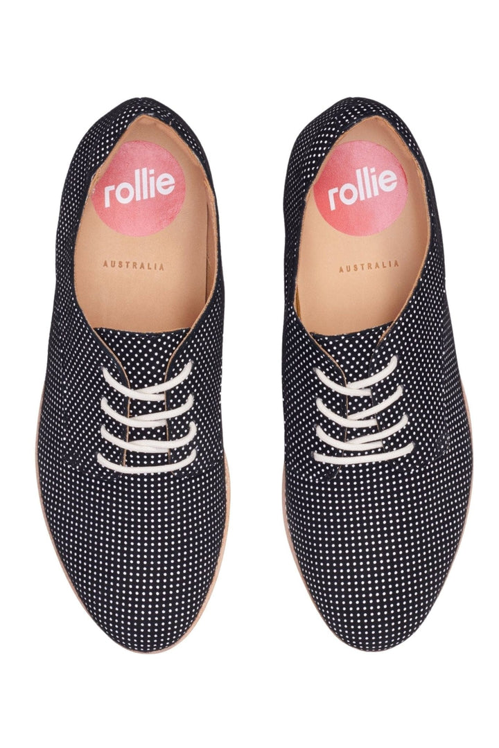 ROLLIES SHOES DERBY BLACK DREAM - SC00005