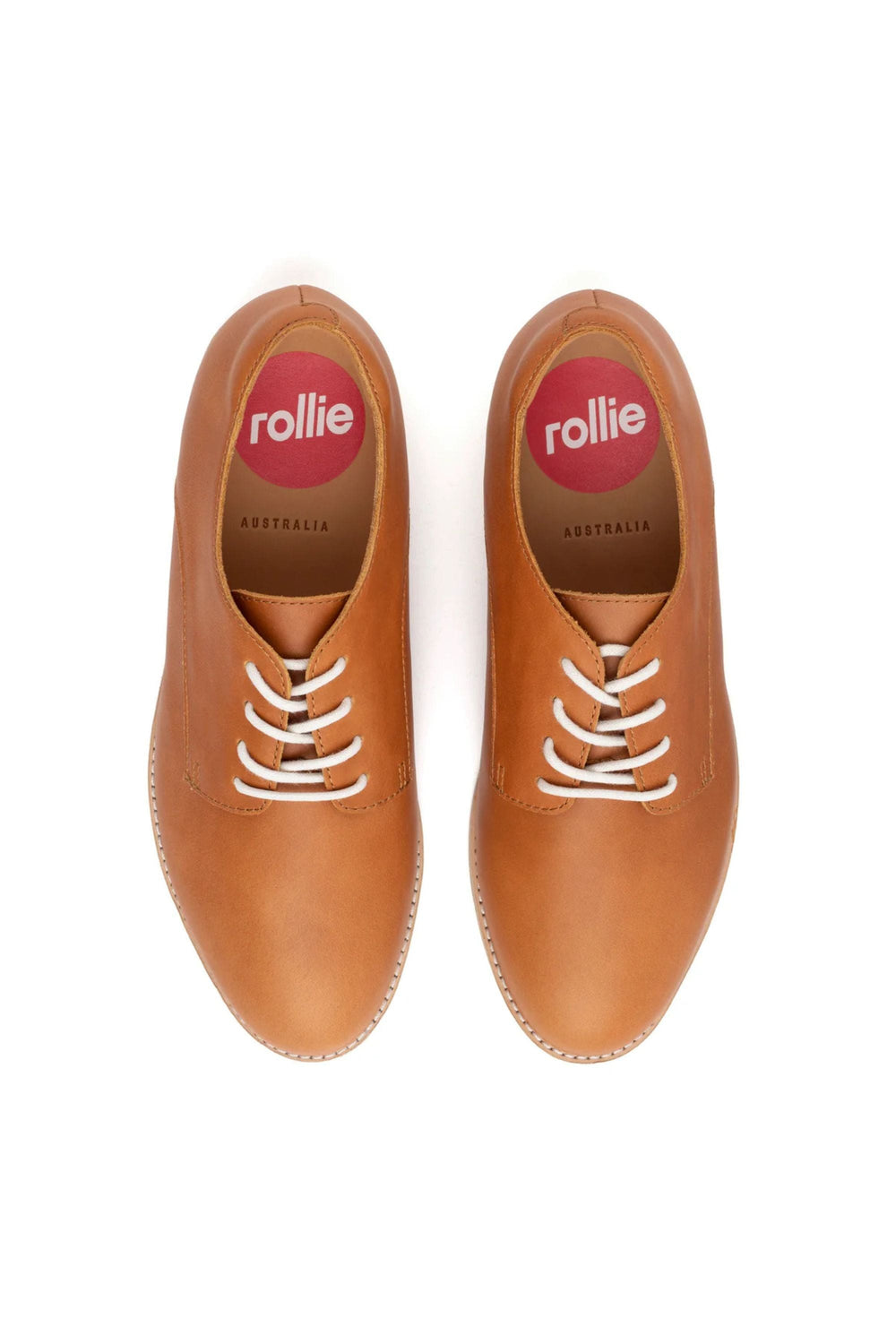 ROLLIES SHOES DERBY COGNAC V2 - SC01559
