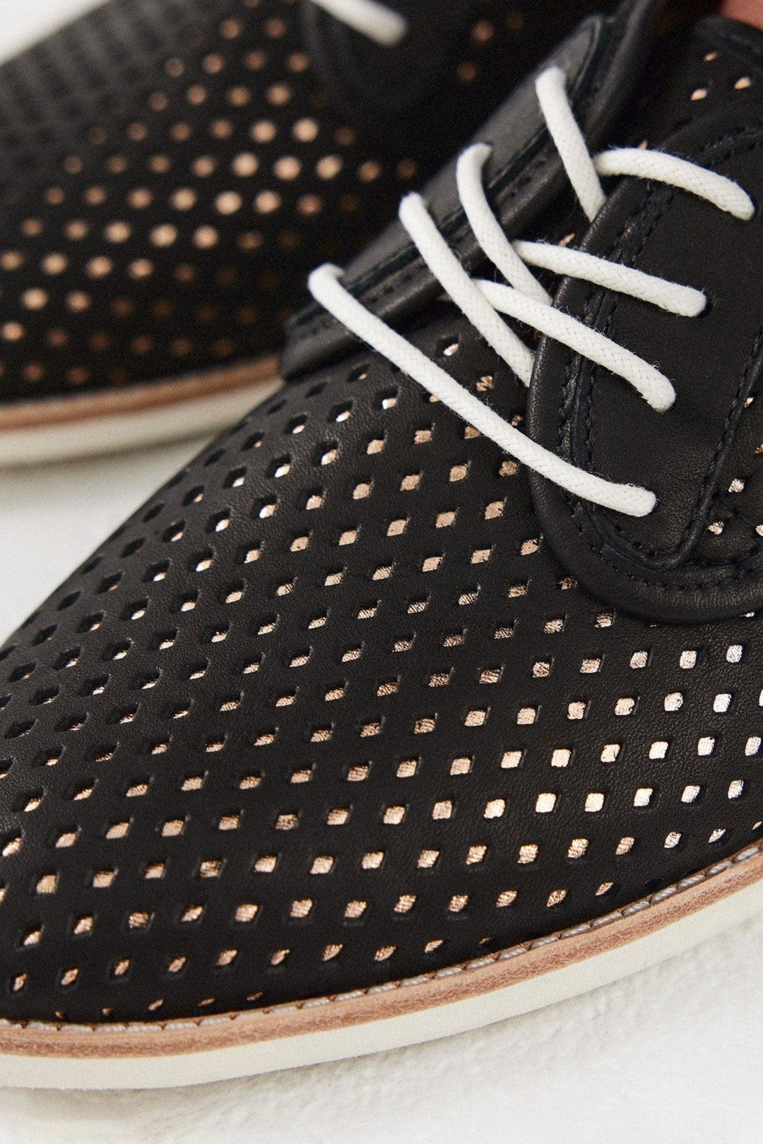 ROLLIES SHOES DERBY PUNCH OVERLAY - SC00370