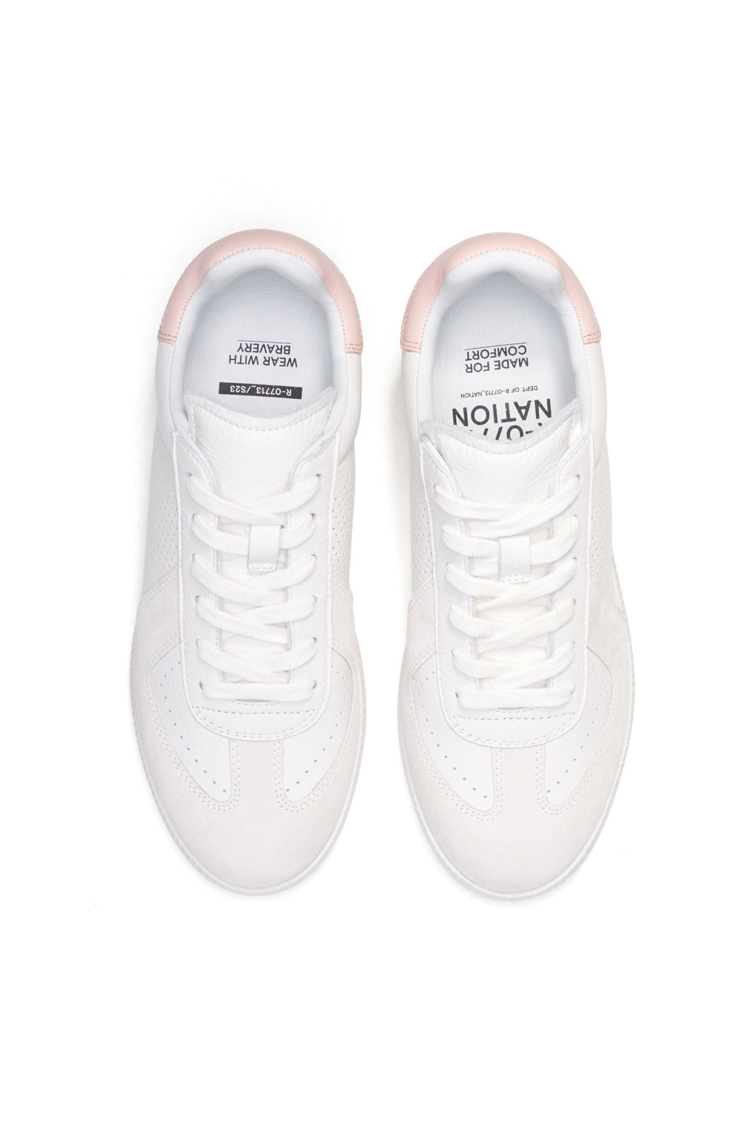 ROLLIES SHOES PACE WHITE - PS00004