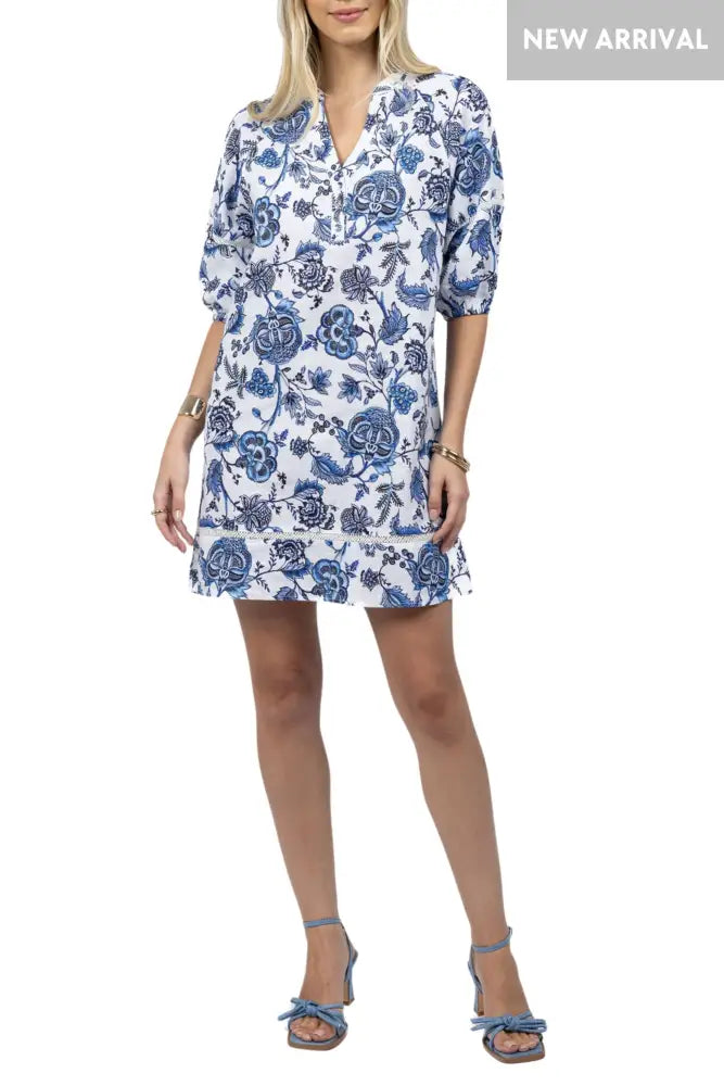 ROSA SHIFT DRESS - HS25225 XS / PRINT DRESS