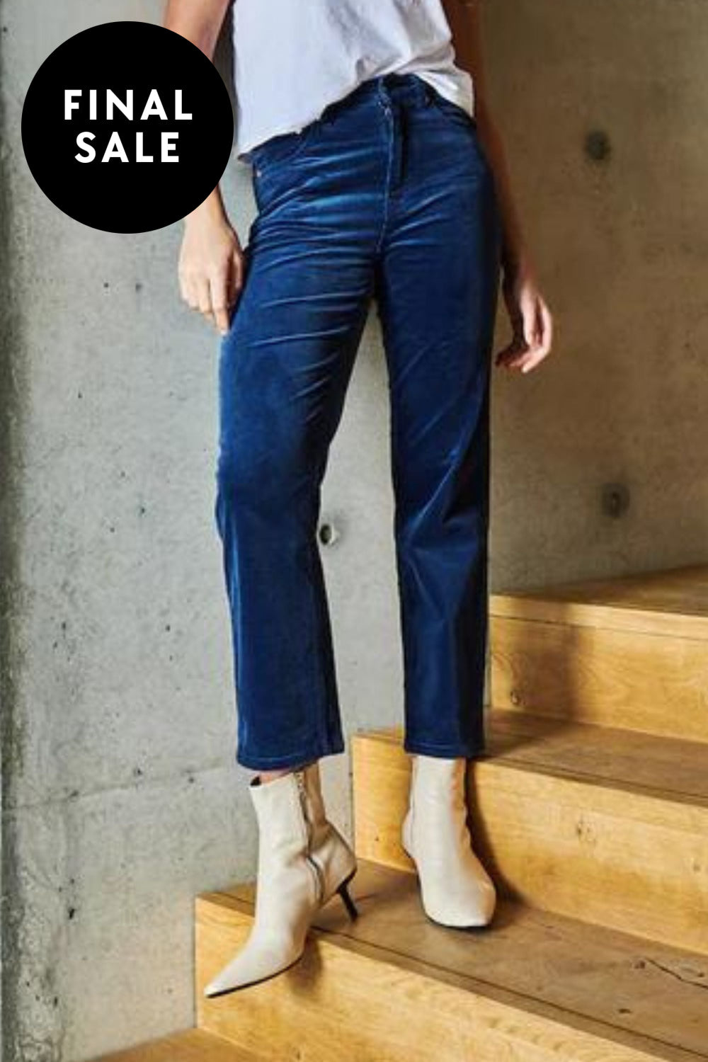 ROSE CORD JEAN 25 / IMPERIAL BLUE JEANS