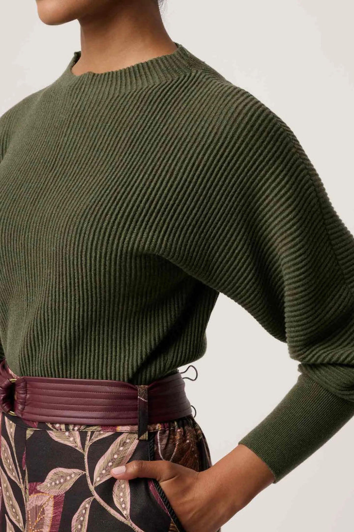 ROSELLE MERINO KNIT TOP - OW12102 - TOP