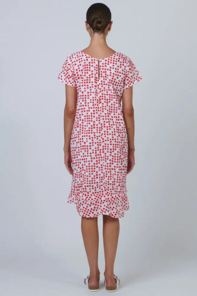 ROUND NECK COTTON DRESS - P12 DRESS