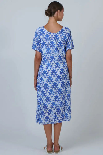 ROUND NECK COTTON DRESS - P150 DRESS